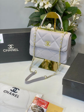 Chanel  classic  shoulder  bag  with  og  box