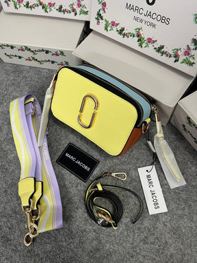 Marc Jacobs The SnapShot Camera Sling Bag With Dust Bag & OG Box (996 Yellow)
