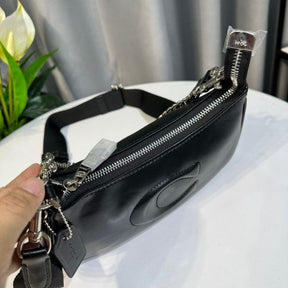 Coach  GB  Teri  Shoulder  Bag  With  Signature  Quilting  With  OG  Box  &  Dust  Bag  (CA548  Black)