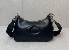 Coach  GB  Teri  Shoulder  Bag  With  Signature  Quilting  With  OG  Box  &  Dust  Bag  (CA548  Black)