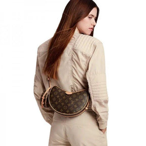 Louis  vuitton  croissant  combo  bag  with  dust  bag  and  carry  bag(M46828)