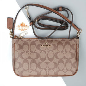 Coach  nolita  small  sling  bag  with  box(caramel)