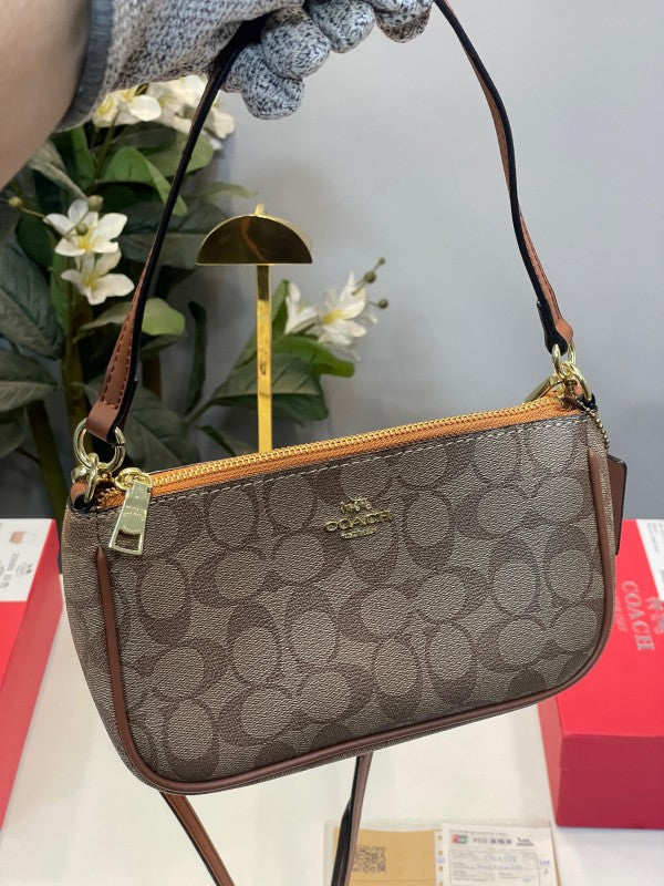 Coach  nolita  small  sling  bag  with  box(caramel)