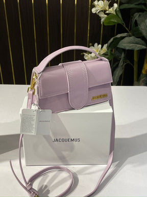 Jacquemus le bambino with og box(1091 purple)