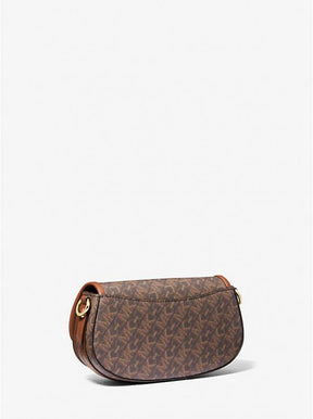 Michael  Kors Mila Small Empire Signature Logo Shoulder Bag With carry bag  and box 486
