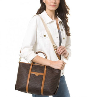 Michael  Kors  Tote  Bag  Hombro  With  Brand  Dust  Bag  (Coffee  Brown  23011)