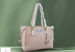 Michael  Kors  Voyager  Leather  Satchel  Shoulder  Bag  With  Dust  Bag  (19028  Pink)