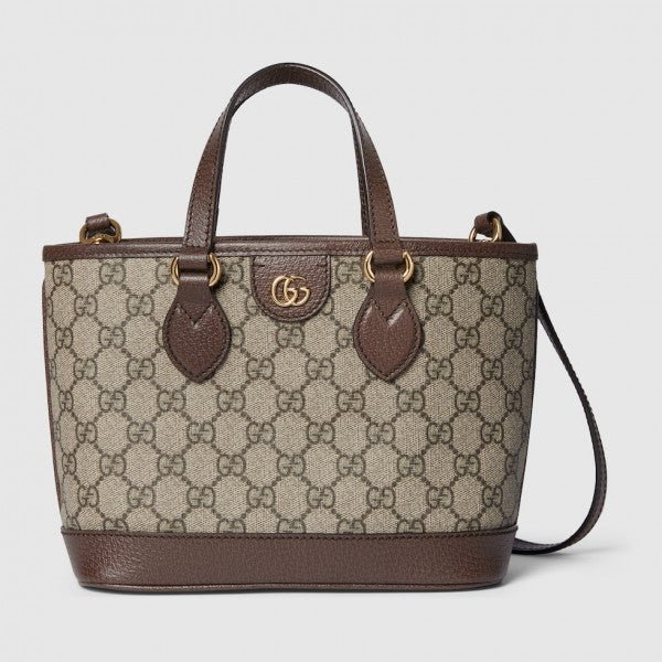 Gucc  i OPHIDIA MINI TOTE BAG with magent box 329