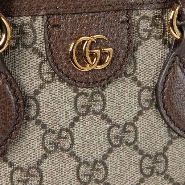 Gucc  i OPHIDIA MINI TOTE BAG with magent box 329