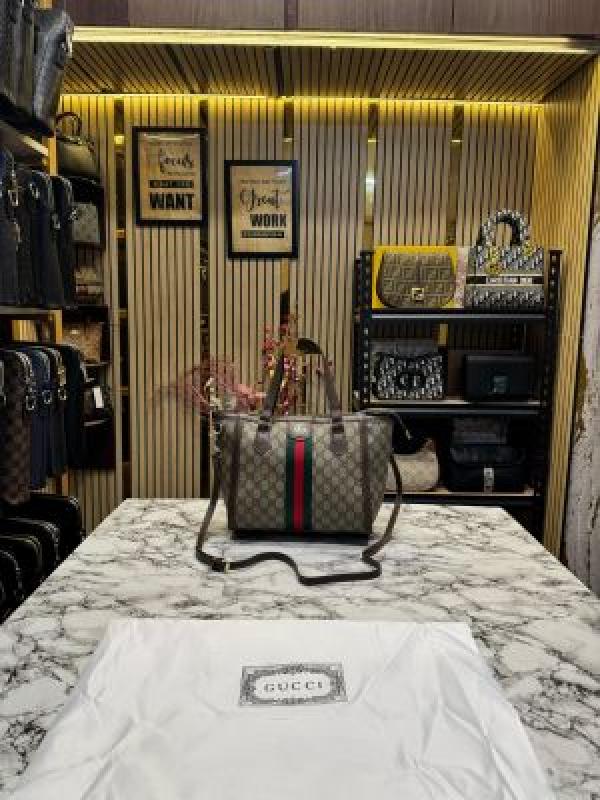 GUCC  I OPHIDIA GG TOTE WITH DUST BAG PREMIUM QUALITY