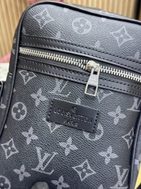 Louis  Vuitton Danube Side Bag Premium Quality With Dust Bag (Black Mono)