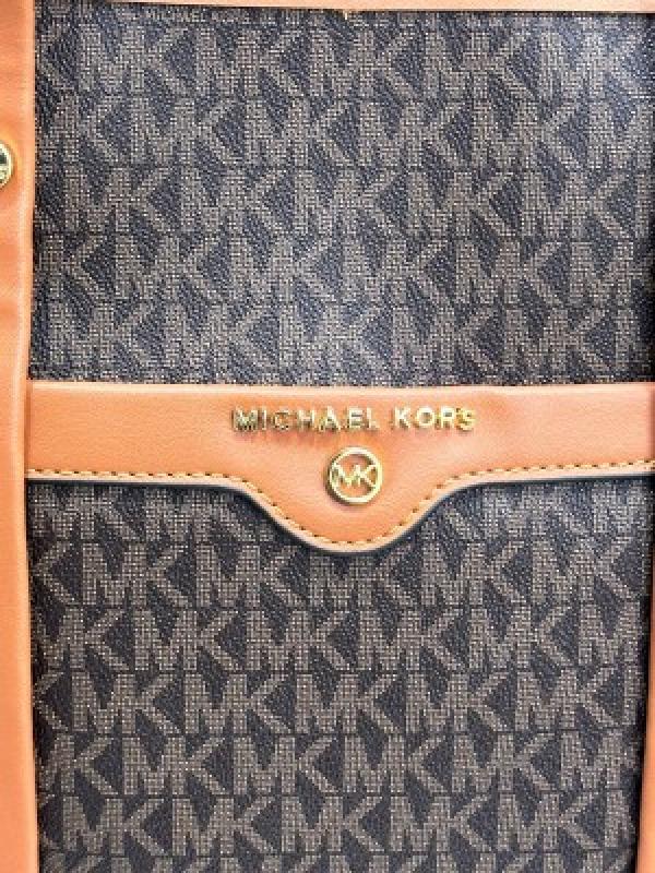 MICHAEL  KORS TOTE BAG WITH BRAND DUST BAG (BROWN)