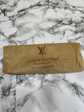 LOUIS  VUITTON LV LOGO SIDE BAG BROWN MONO WITH DUST BAG
