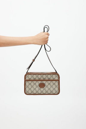 Gucci  camera  gg  crossbody  bag  with  og  box