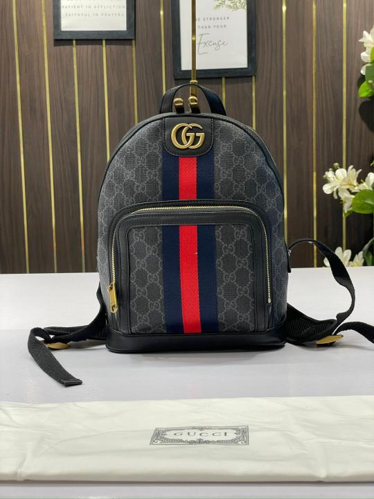 Gucci  GG  Small  Backpack  With  Dust  Bag  8994  Black