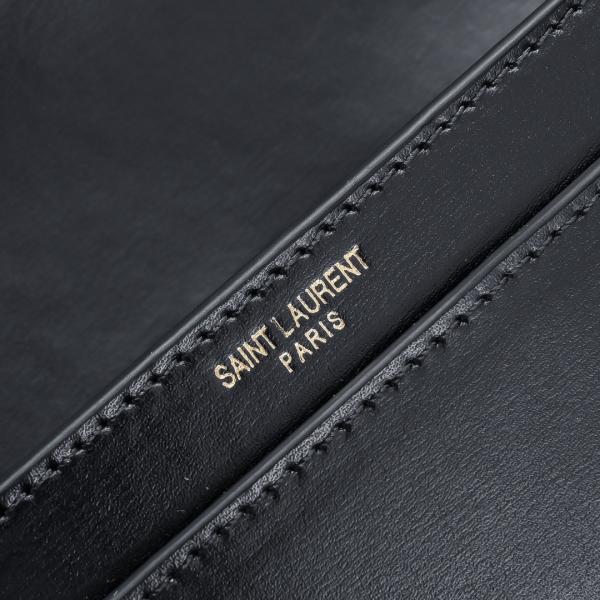 YSL Saint Laurent Crossbody & Shoulder Bag Cassandra Voltaire Mini Black With Dust Bag & OG Box 6064