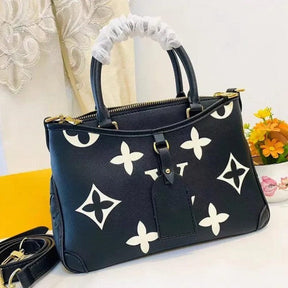 louis vuitton monogram empreinte flower montaigne bag with og box 28