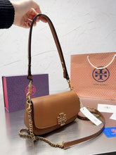 Tory  t  monogram jacquard shoulder bag adjustable strap with box 1356