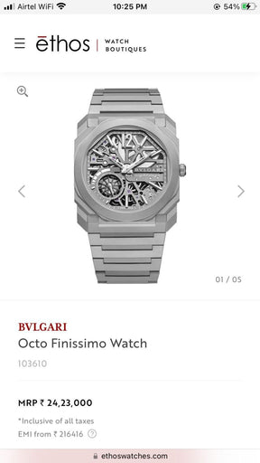 BVLGARI  Octo Finissimo Skeleton 8