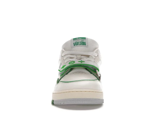 LV TRAINER STRIPE WHITE GREEN